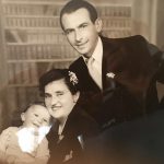 Peter Favaro & his parents, Gilda & Romeo, Adelaide c ??1959